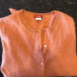 100% Italian Cashmere J. Crew Cardigan Sweater